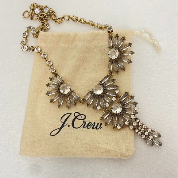 J. Crew Jewelry - NWOT - J.Crew - Gem fan statement necklace